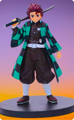 Ruoruo Tanjiro Kamado Demon Slayer Anime Figure